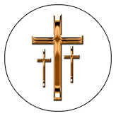 DAROUND 517 CP WT Copper 3 Crosses White Background copy